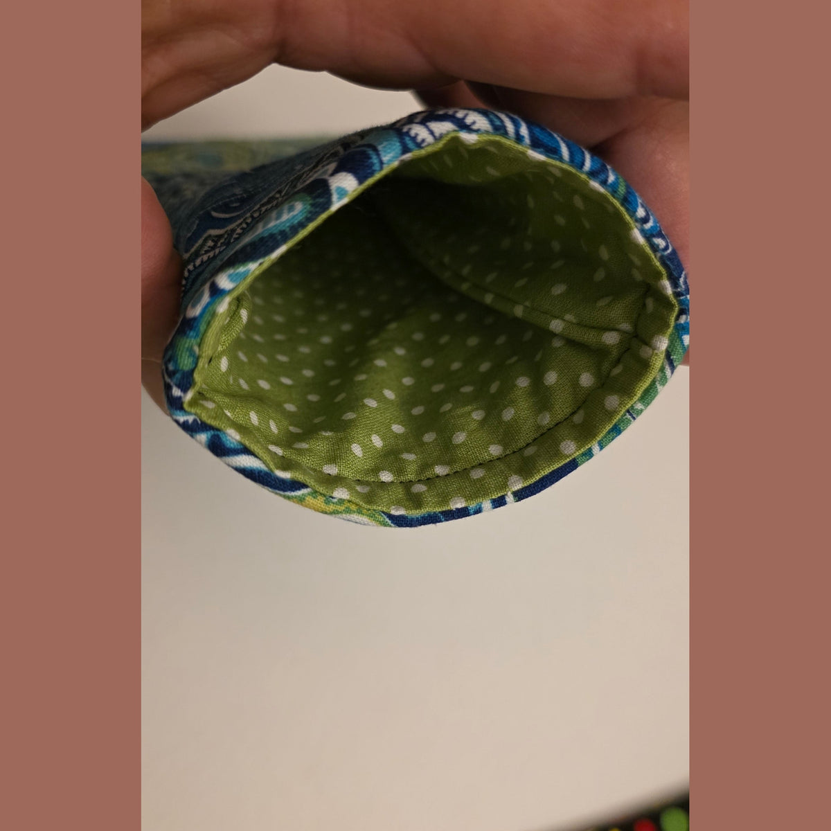 Paisley Print Sunglass Case