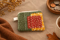 Hand-Quilted Patchwork Coin Pouch