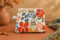 Hand Quilted Vibrant Floral Coin Pouch