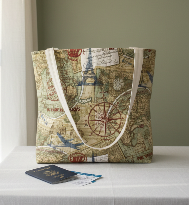 Travel Tote Lifestyle Shot